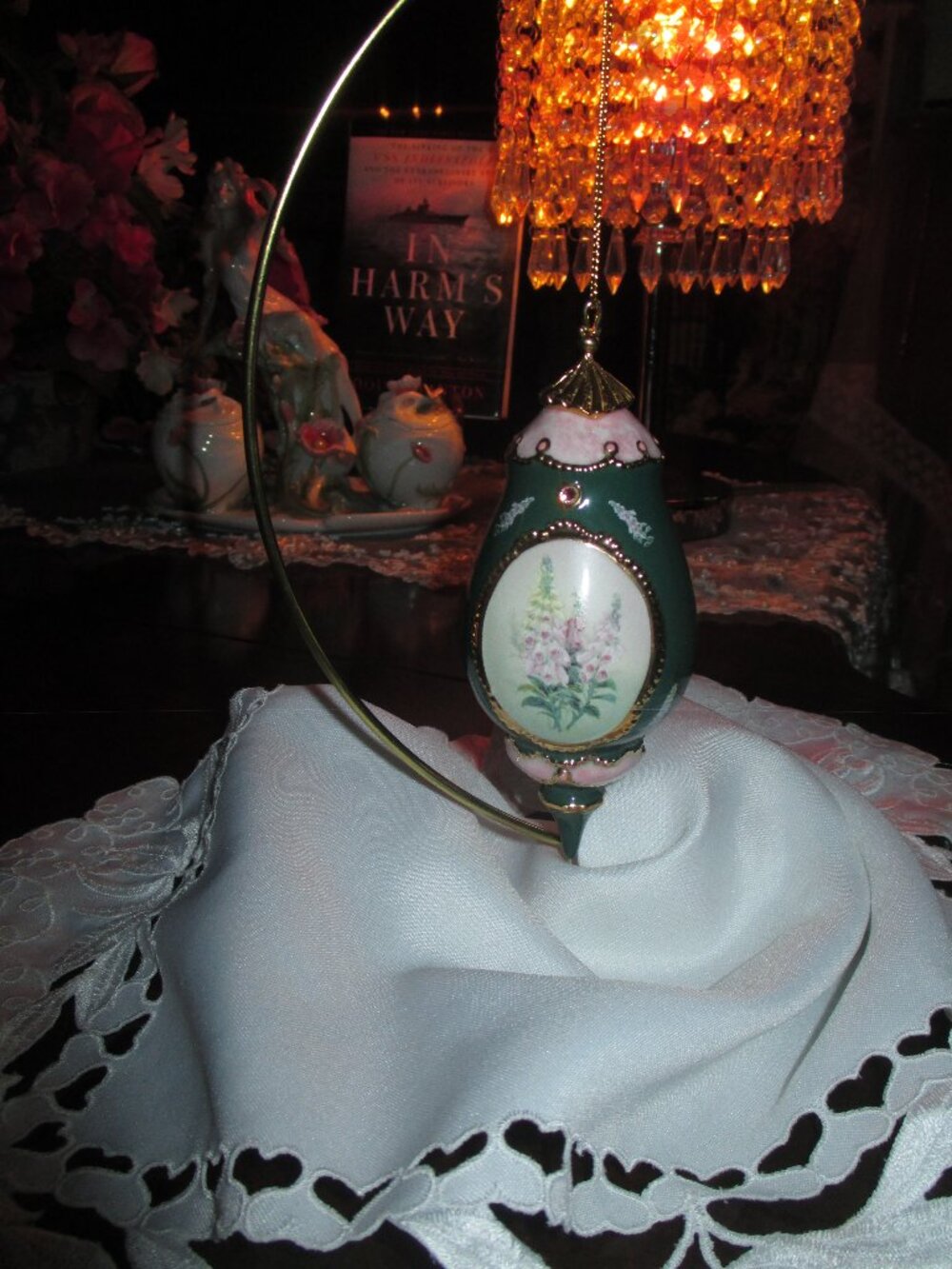 Lena Liu's Forever Flowers Foxglove Ornament